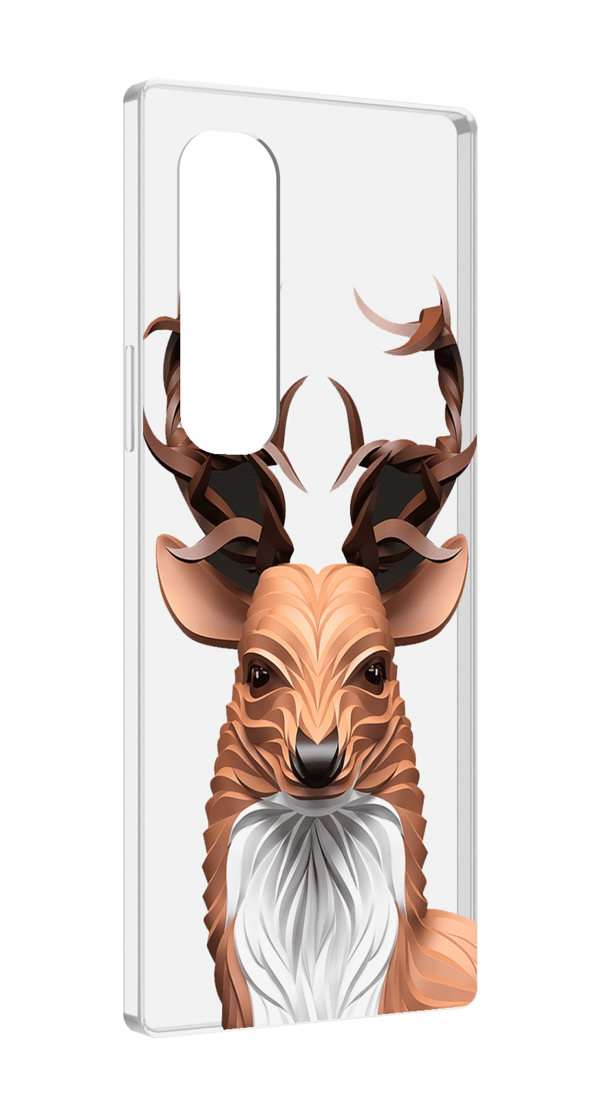 

Чехол MyPads 3D-олень для Samsung Galaxy Z Fold 4 (SM-F936), Прозрачный, Tocco