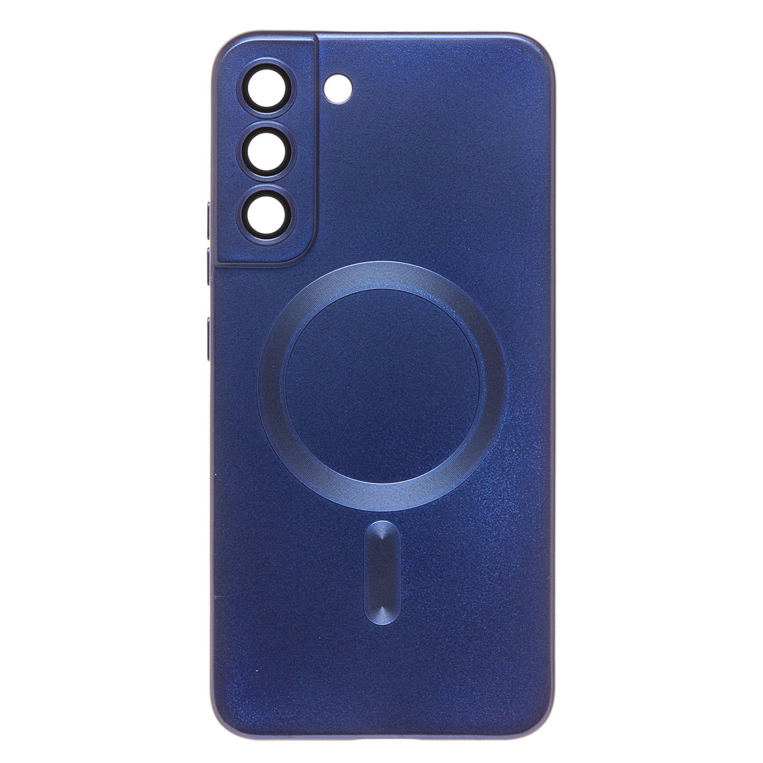 

Чехол Samsung SM-S906B (Galaxy S22 Plus) силиконовый Matte MagSafe <темно-синий>
