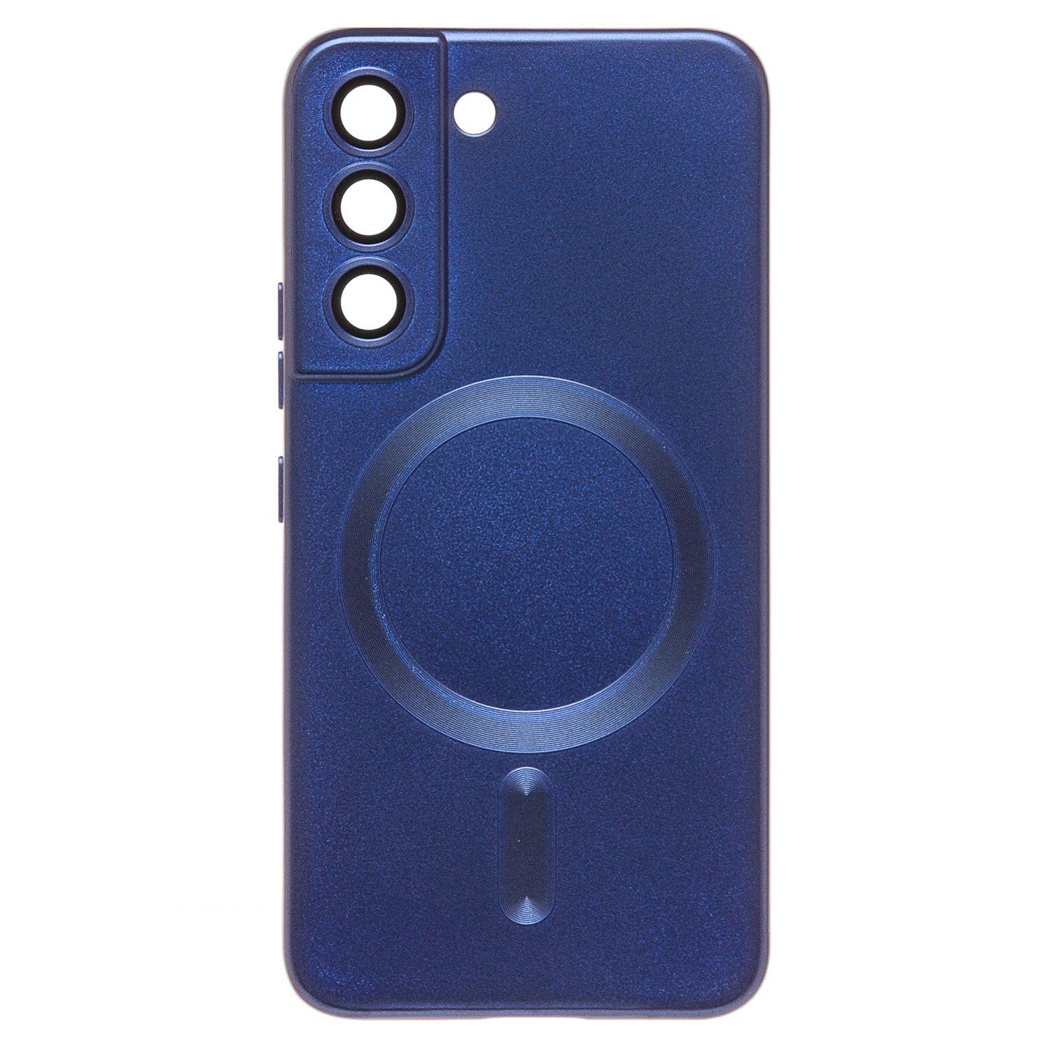 

Чехол Samsung SM-S901B (Galaxy S22) силиконовый Matte MagSafe <темно-синий>