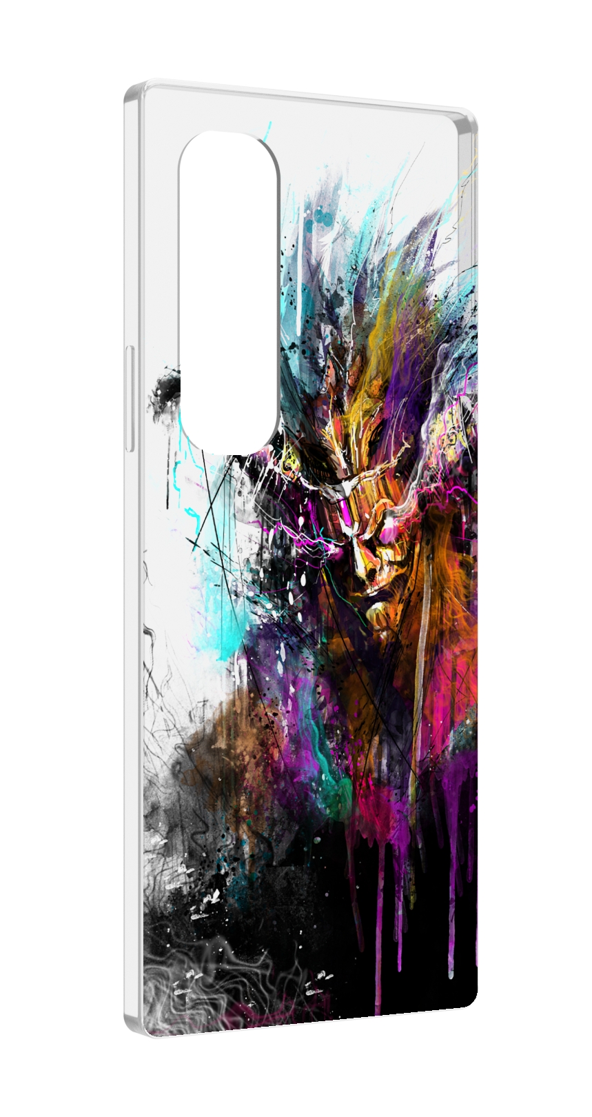 

Чехол MyPads яркий дьявол для Samsung Galaxy Z Fold 4 (SM-F936), Прозрачный, Tocco