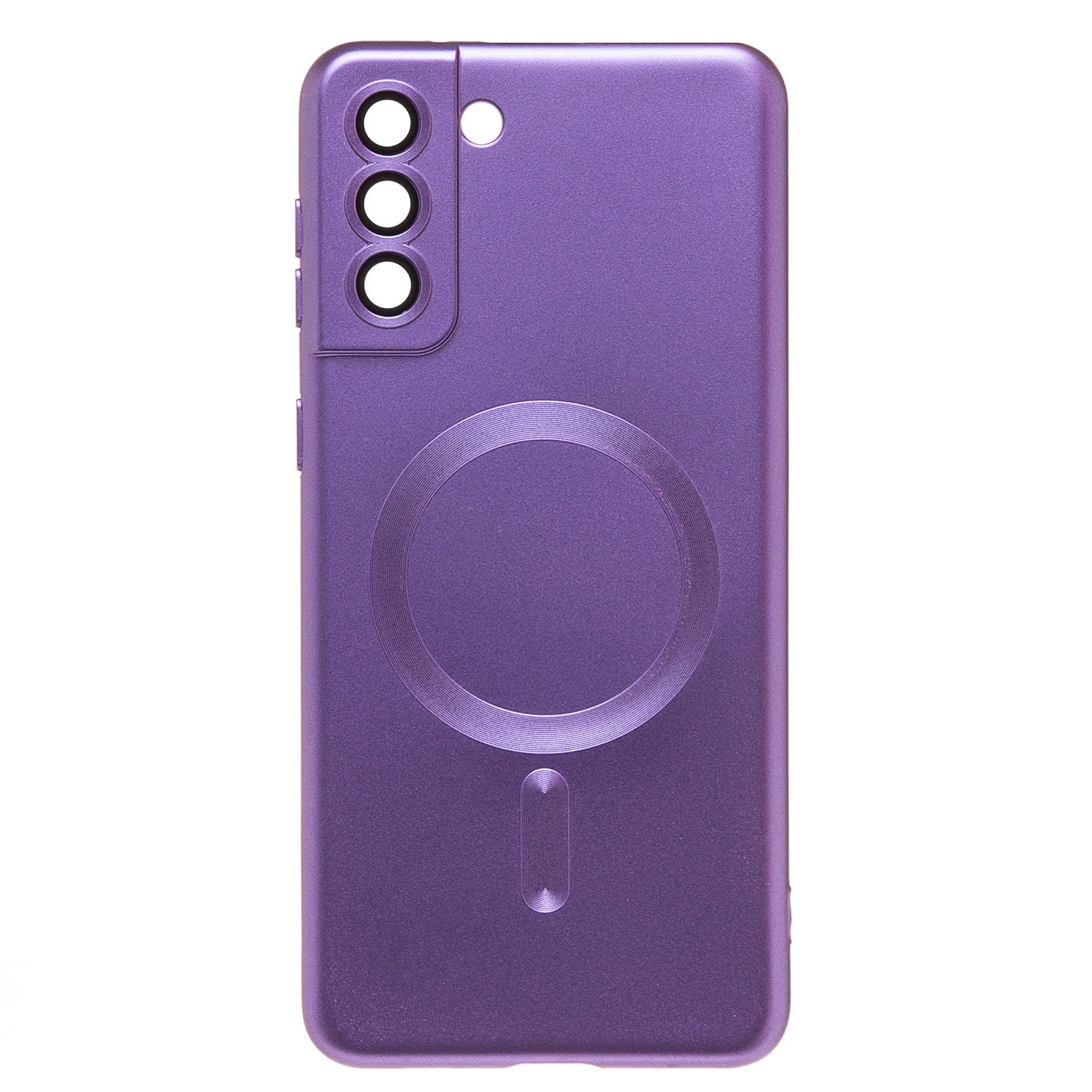 

Чехол Samsung SM-G996B (Galaxy S21 Plus) силиконовый Matte MagSafe <пурпурный>, Фиолетовый