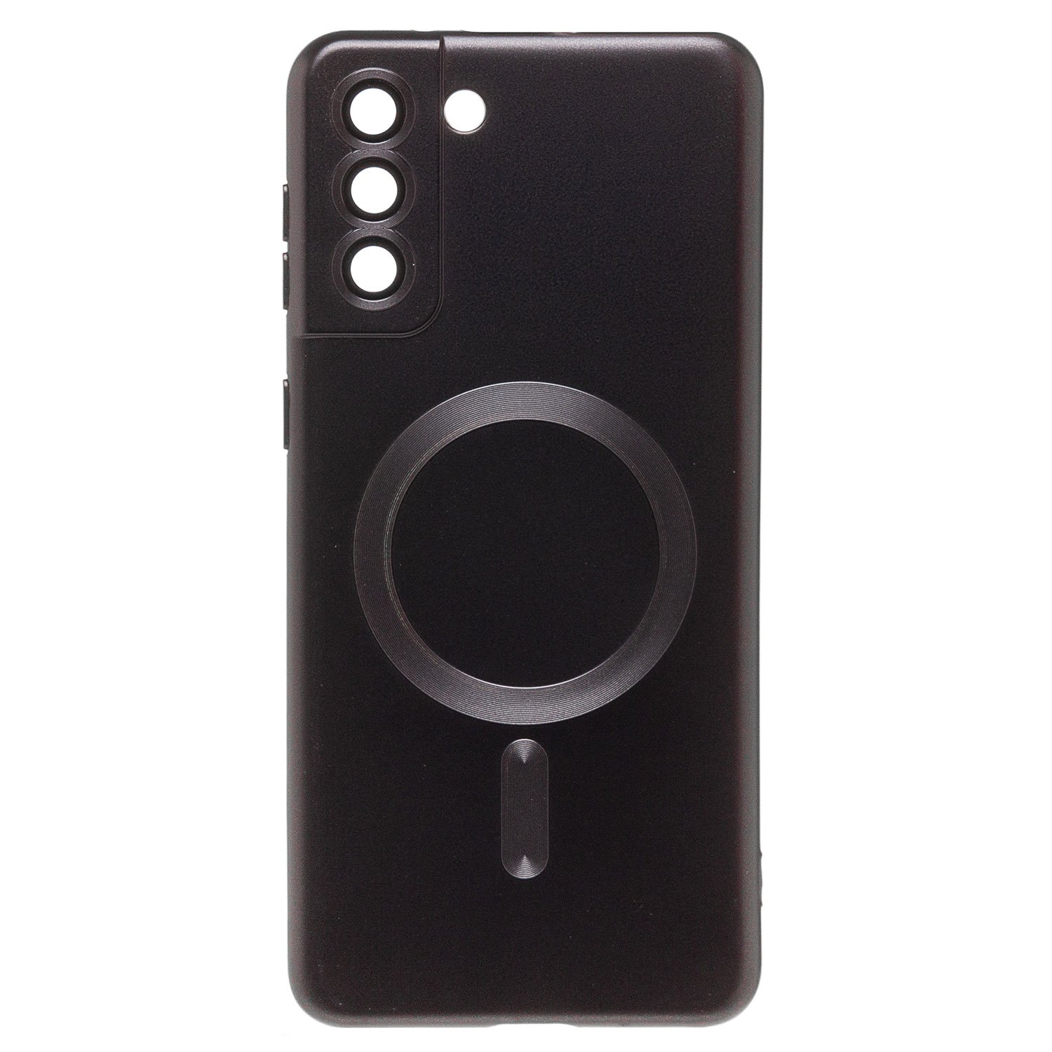

Чехол Samsung SM-G996B (Galaxy S21 Plus) силиконовый Matte MagSafe <черный>