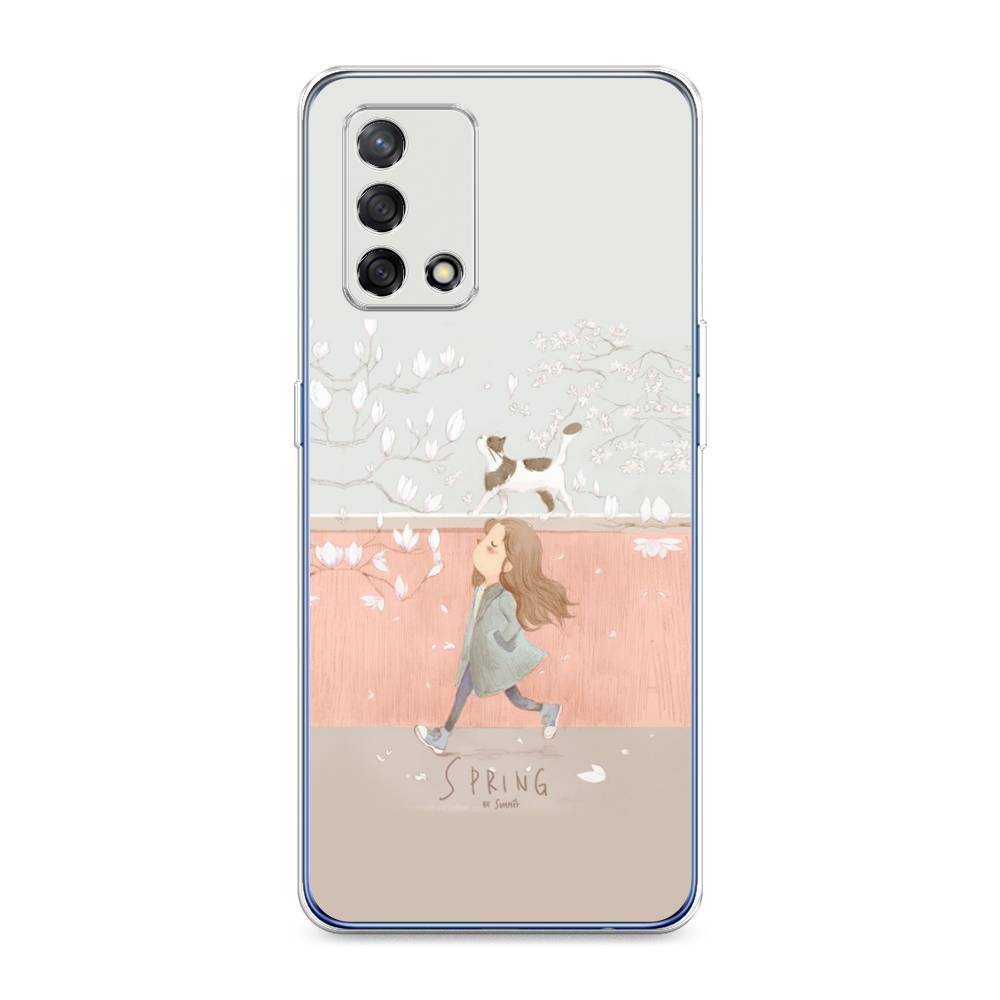 

Чехол Awog на OPPO A74 4G/F19 "Девочка-весна", Разноцветный, 256050-7