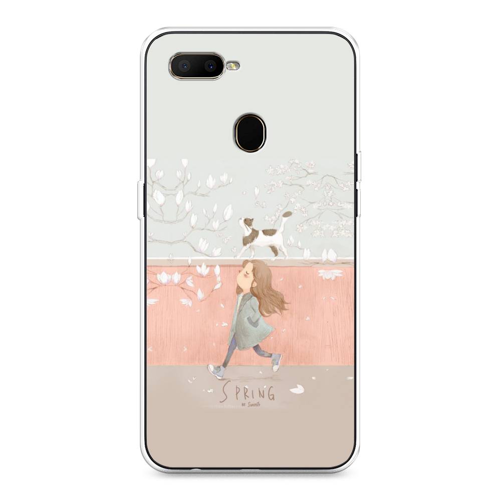 

Чехол Awog на Oppo A5s "Девочка-весна", Разноцветный, 252350-7