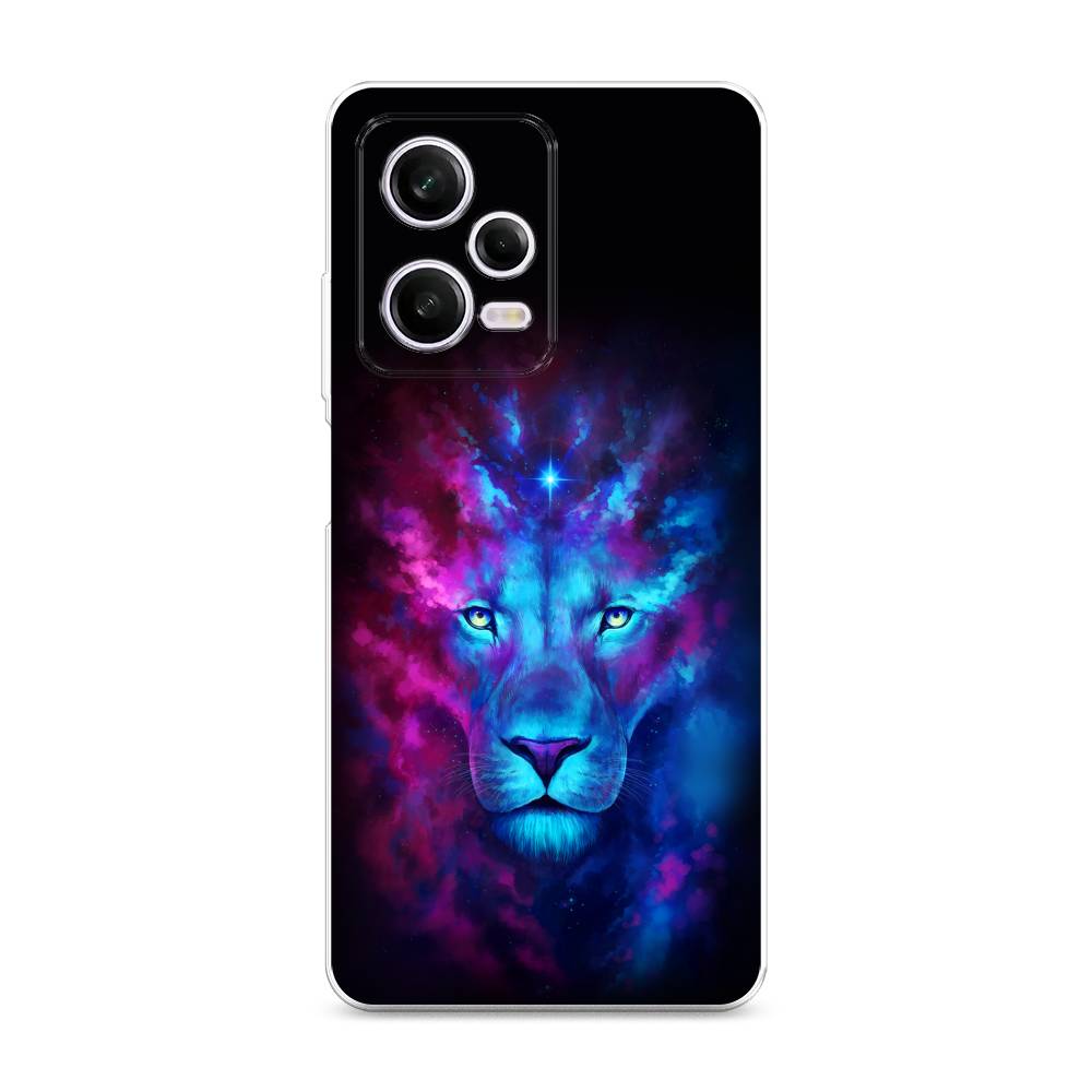 фото Чехол awog для xiaomi redmi note 12 pro "космический лев"