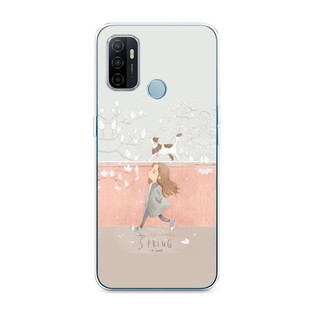 

Чехол Awog на Oppo A53 "Девочка-весна", Разноцветный, 254350-7