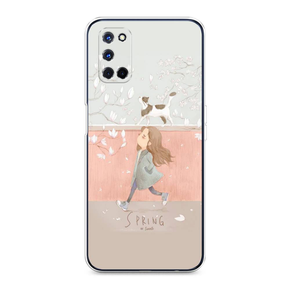 

Чехол Awog на Oppo A52/A72 "Девочка-весна", Разноцветный, 253150-7