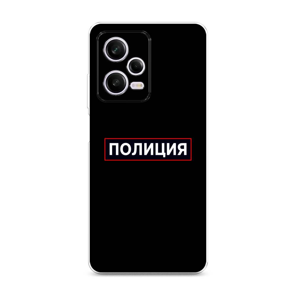 фото Чехол awog для xiaomi redmi note 12 pro "police logo"