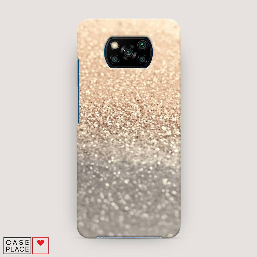 

Пластиковый чехол "Песок золотой рисунок" на Xiaomi Poco X3 NFC