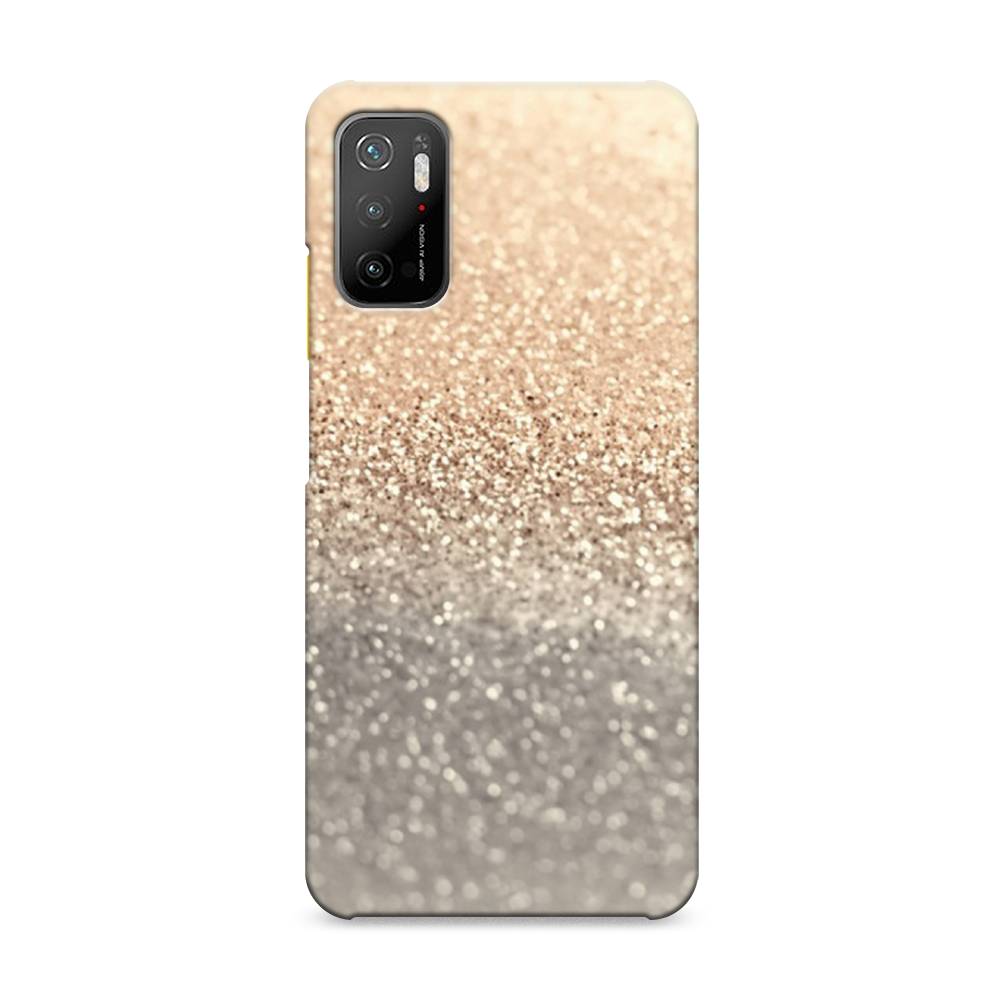 

Пластиковый чехол "Песок золотой рисунок" на Xiaomi Poco M3 Pro