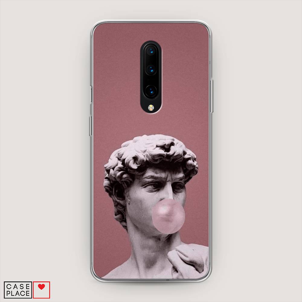 

Чехол Awog на OnePlus 8 / ВанПлас 8 "Modern David", Синий, 151250-9