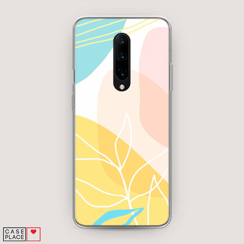 

Чехол Awog на OnePlus 8 / ВанПлас 8 "Летнее настроение", Желтый;голубой;розовый, 151250-10
