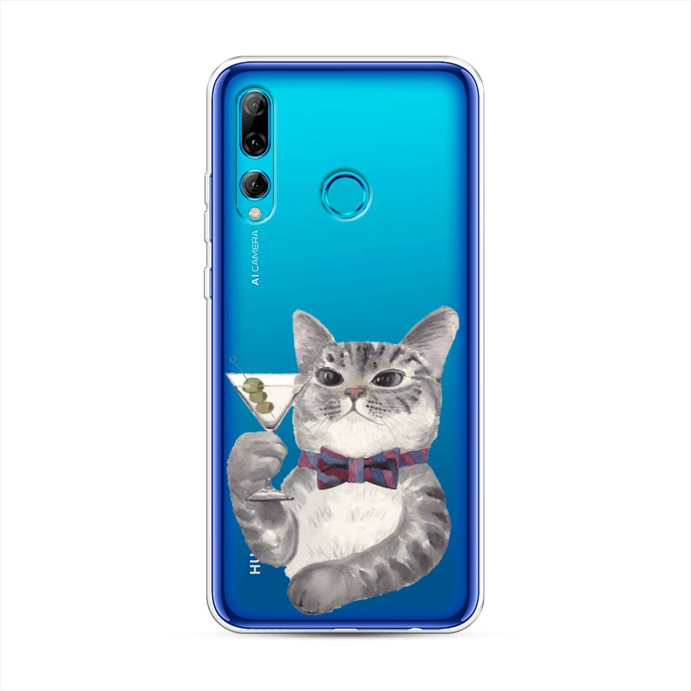 

Чехол Awog "Кот джентльмен" для Huawei P Smart Plus 2019
