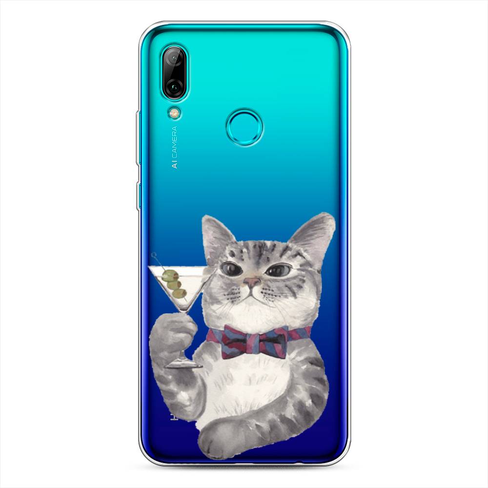 

Чехол Awog "Кот джентльмен" для Huawei P Smart 2019