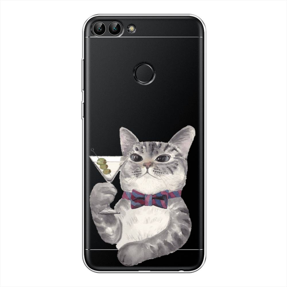 

Чехол Awog "Кот джентльмен" для Huawei P Smart