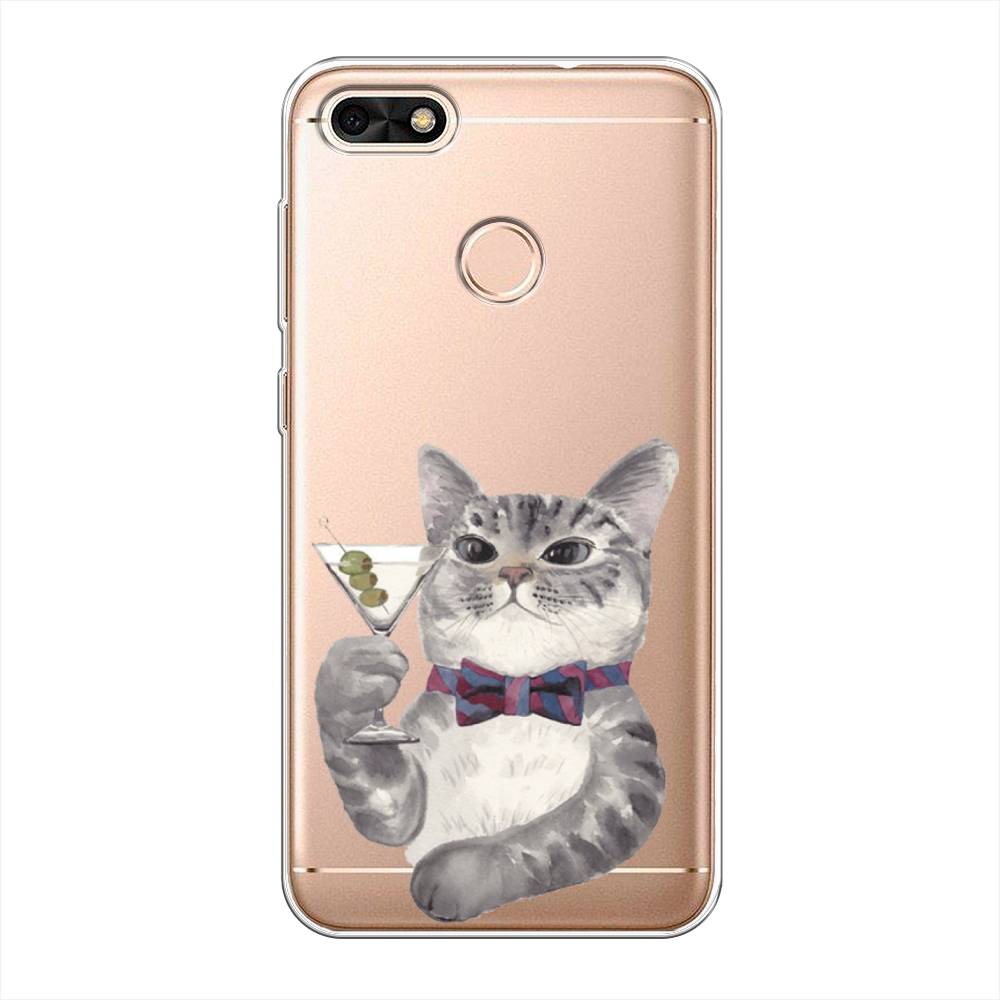 

Чехол Awog "Кот джентльмен" для Huawei Nova Lite (2017)