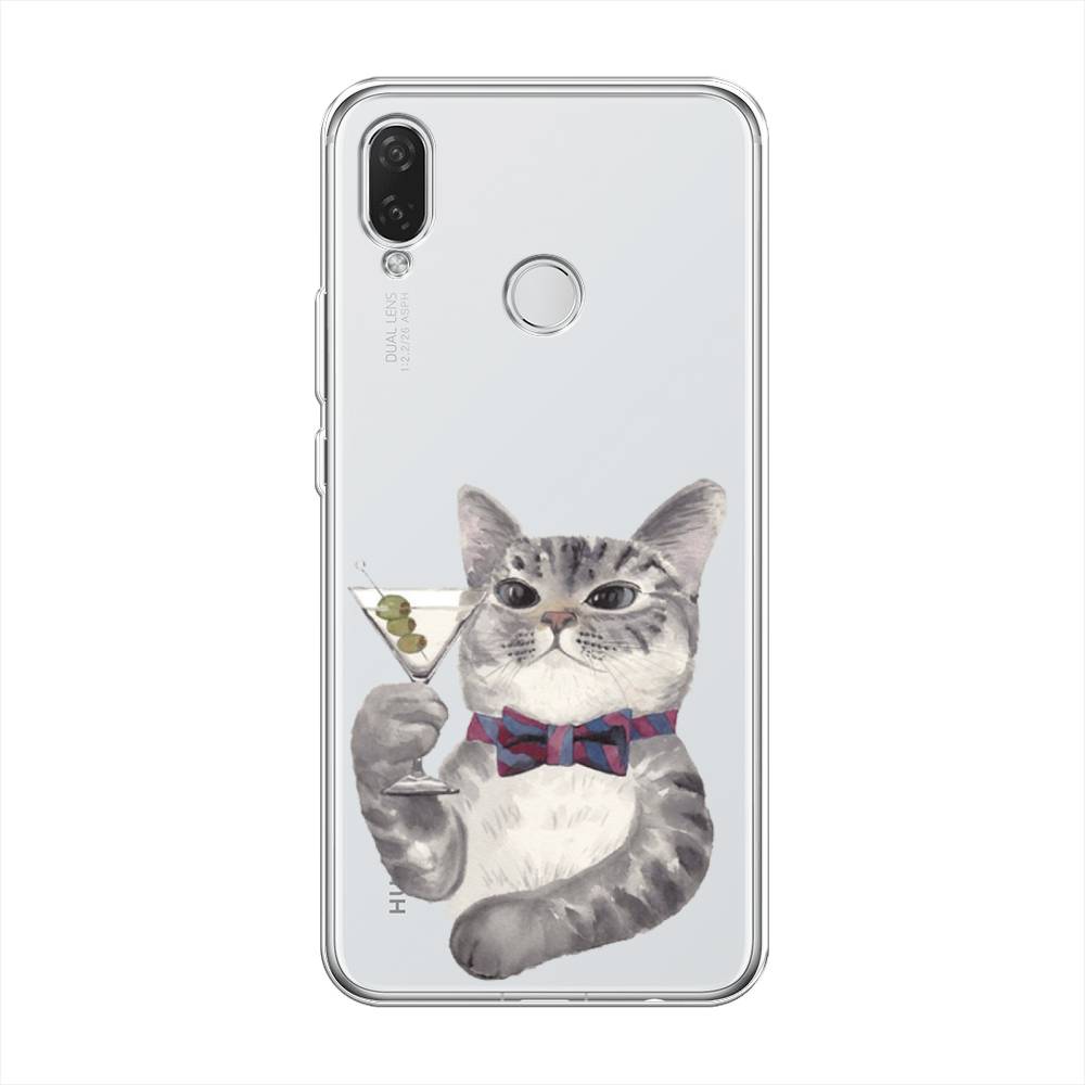 

Чехол Awog "Кот джентльмен" для Huawei Nova 3i