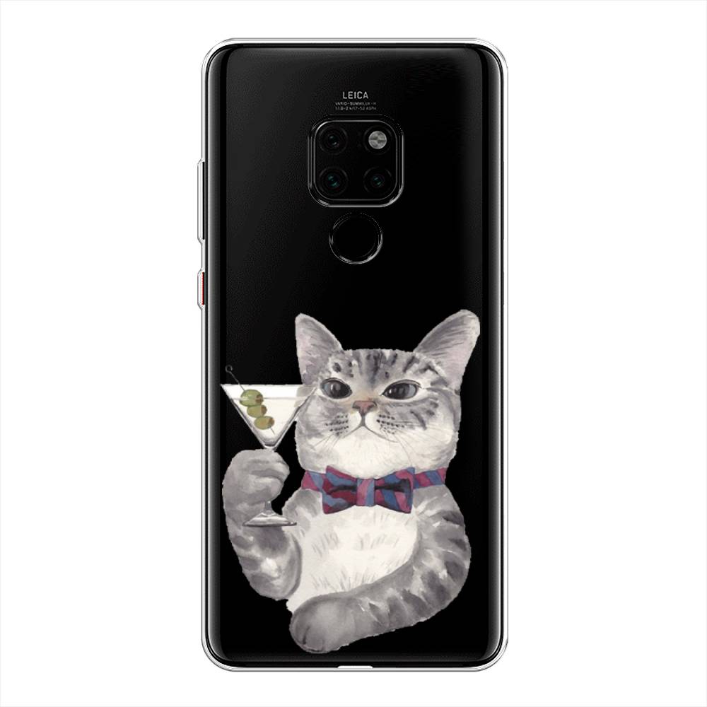 

Чехол Awog "Кот джентльмен" для Huawei Mate 20