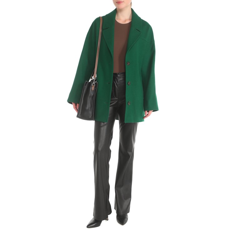 Пальто женское Calzetti KARMEN зеленое M