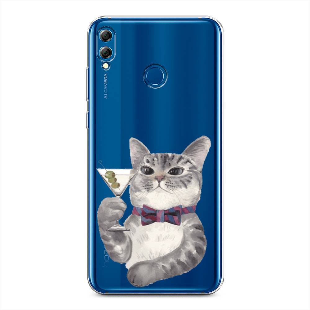 

Чехол Awog "Кот джентльмен" для Honor 8X