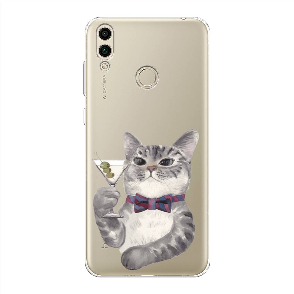 

Чехол Awog "Кот джентльмен" для Honor 8C