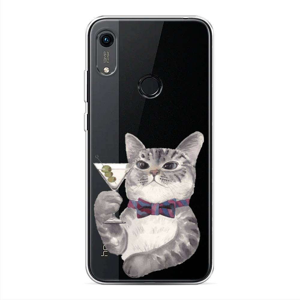 

Чехол Awog "Кот джентльмен" для Honor 8A (8A Pro/Prime)