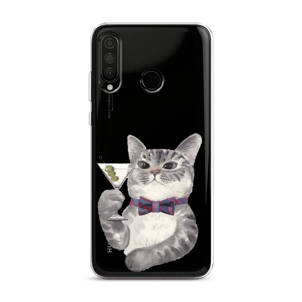 

Чехол Awog "Кот джентльмен" для Honor 20S