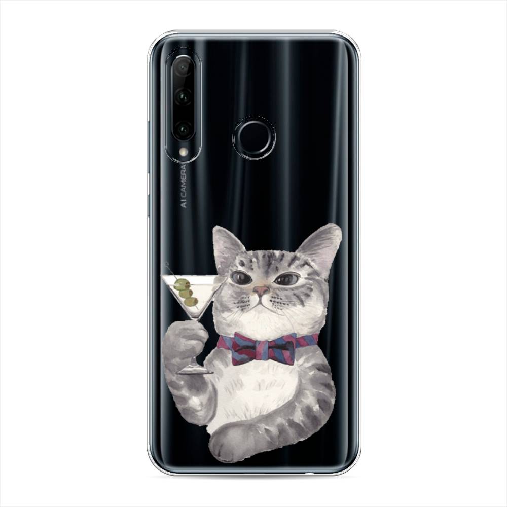 

Чехол Awog "Кот джентльмен" для Honor 20 Lite 2019