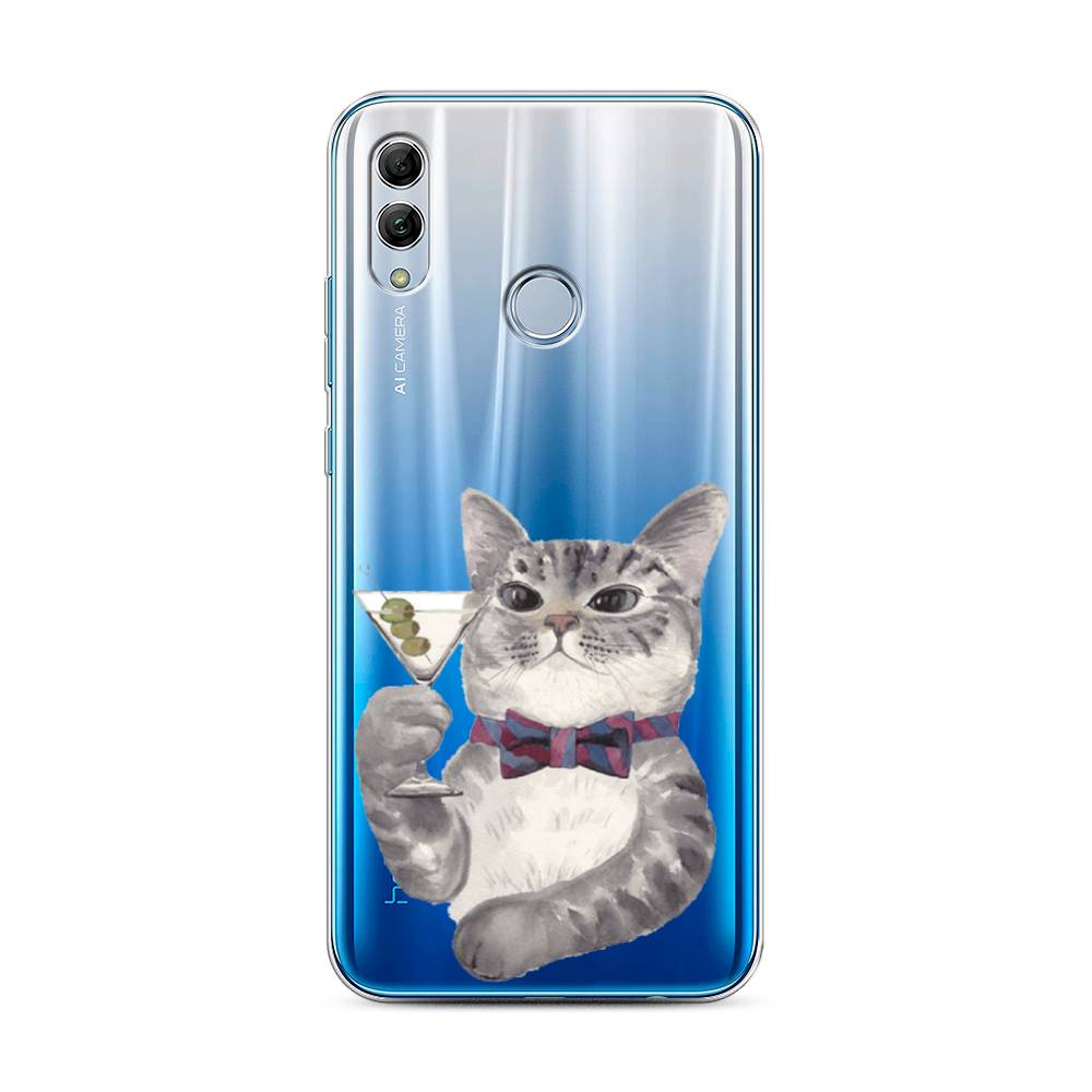 

Чехол Awog "Кот джентльмен" для Honor 10 Lite