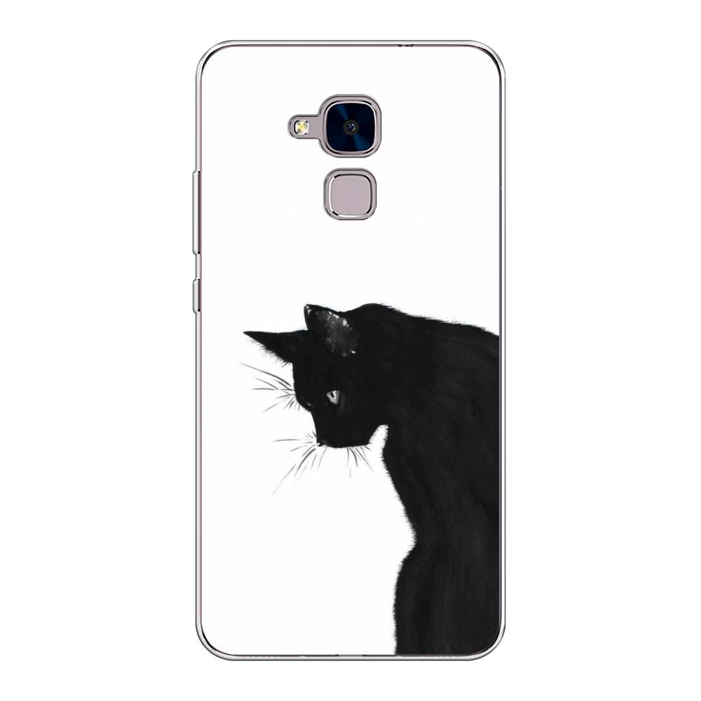 

Чехол Awog на Honor 5C "Black cat", Разноцветный, 60450-1