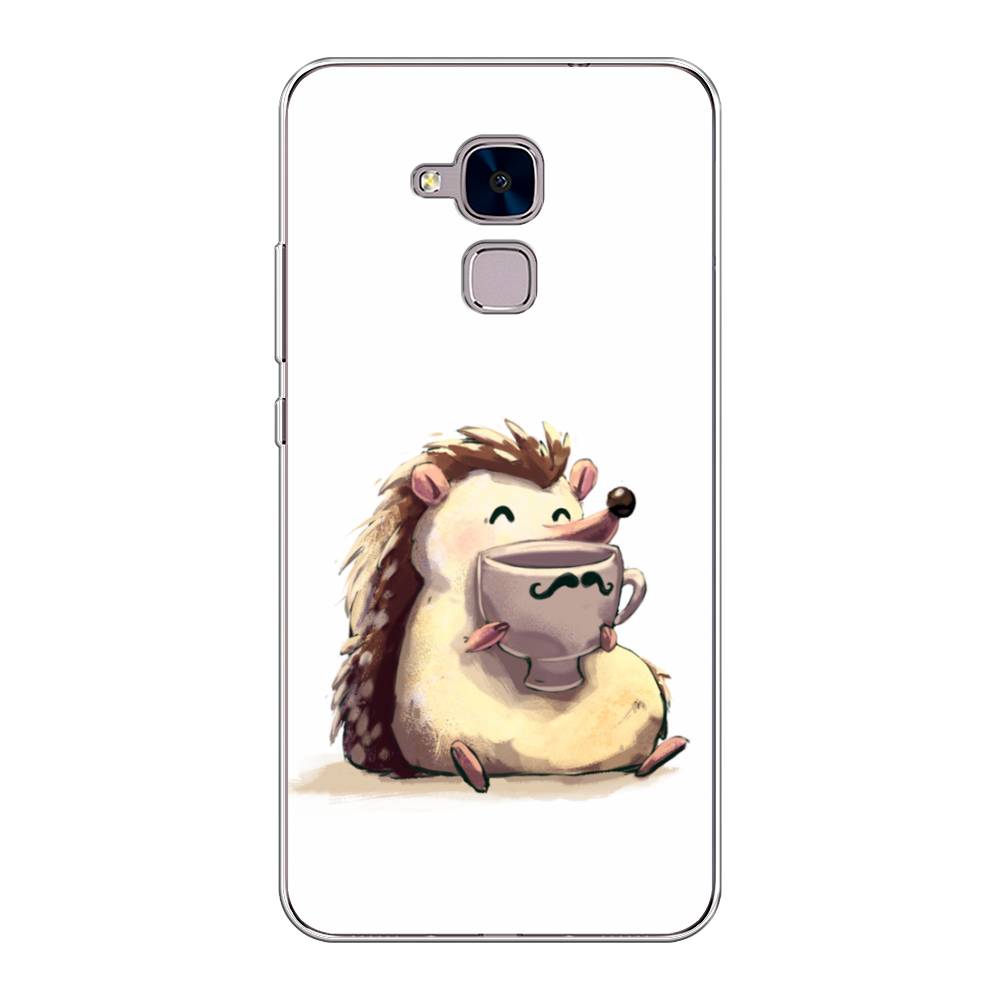 

Чехол Awog на Honor 5C "Еж кофеман", Разноцветный, 60450-10
