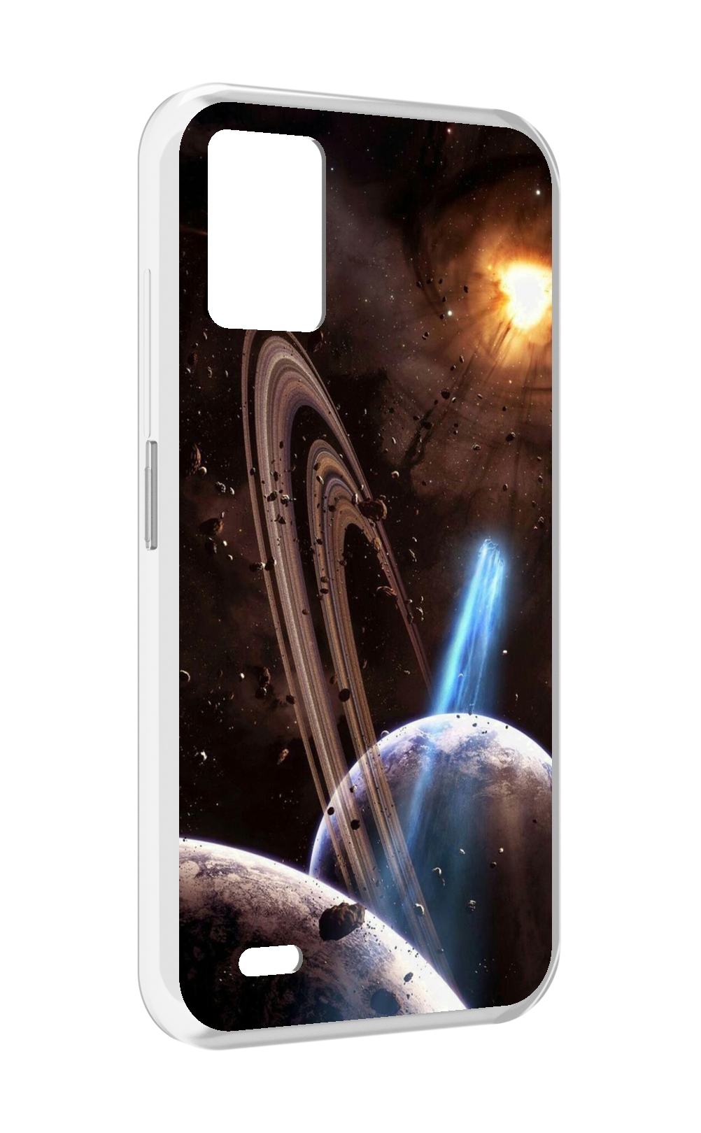 

Чехол MyPads сатурн в космосе для UMIDIGI Bison 1, Прозрачный, Tocco
