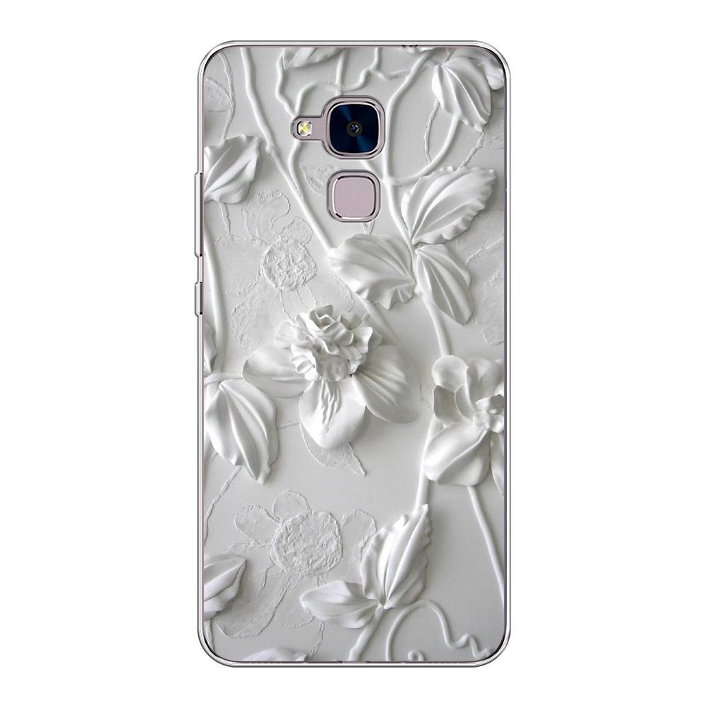 

Чехол Awog на Honor 5C "Гипсовые цветы", 60450-7