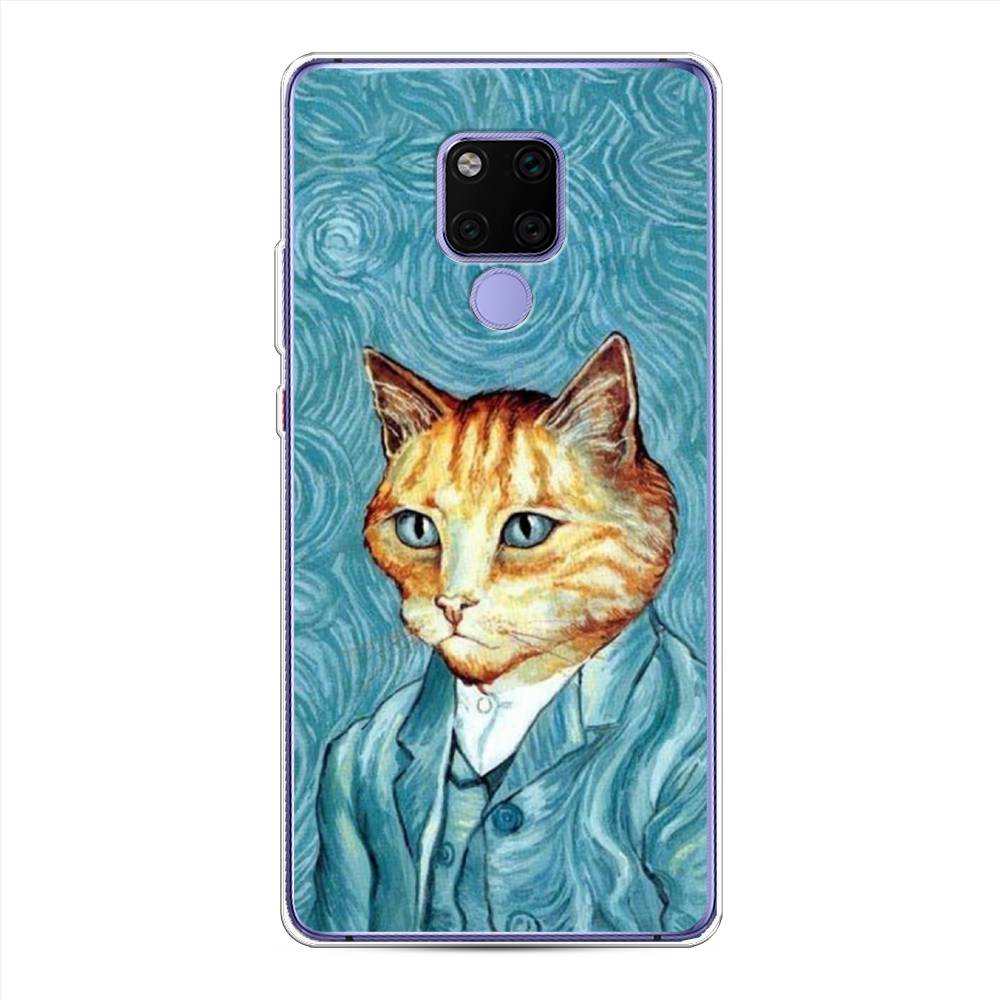 

Чехол Awog на Huawei Mate 20X "Кот Ван Гог", Голубой;коричневый, 66950-2