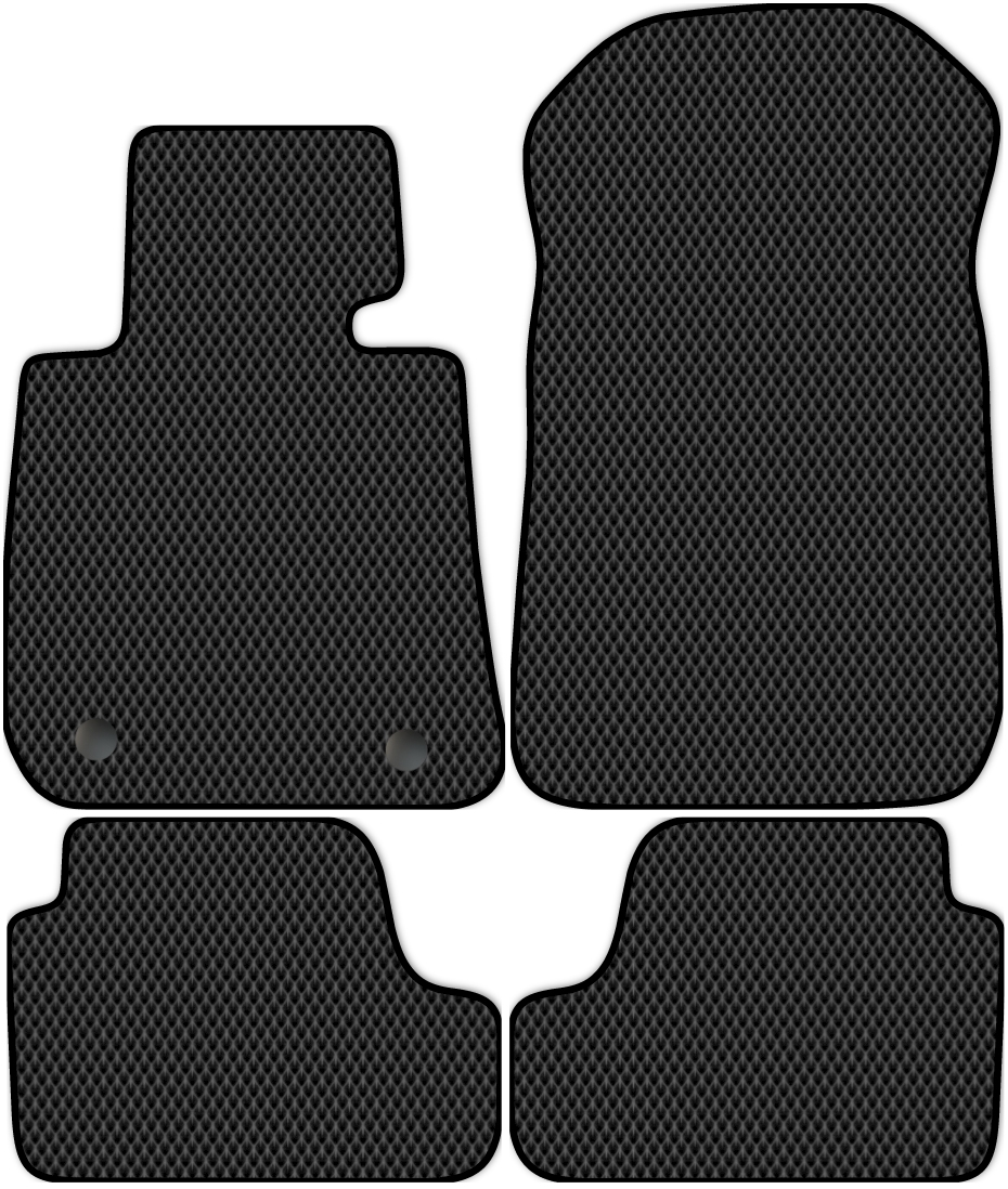 

Коврики ЭВА в салон для BMW 3-Series 5 (E93) 2006 - 2014, 4 шт. черный, 1336-S4Y-H