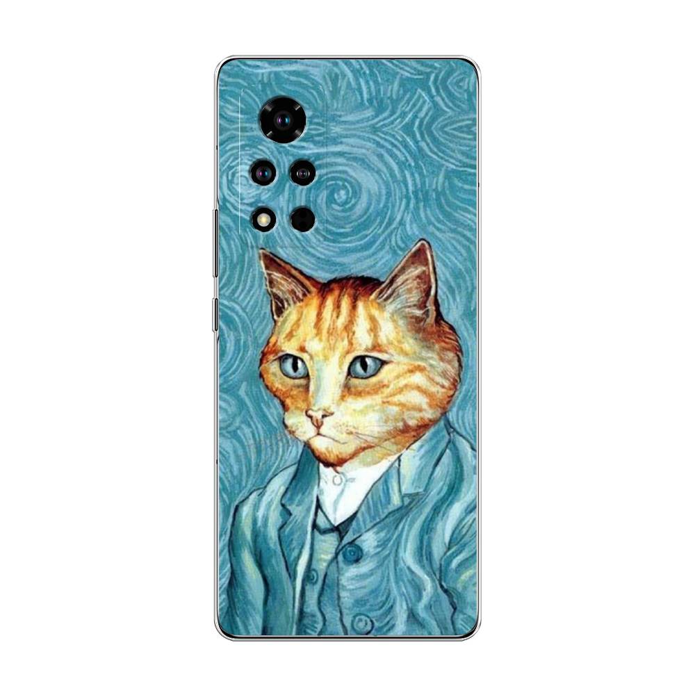 

Чехол Awog "Кот Ван Гог" для Honor V40