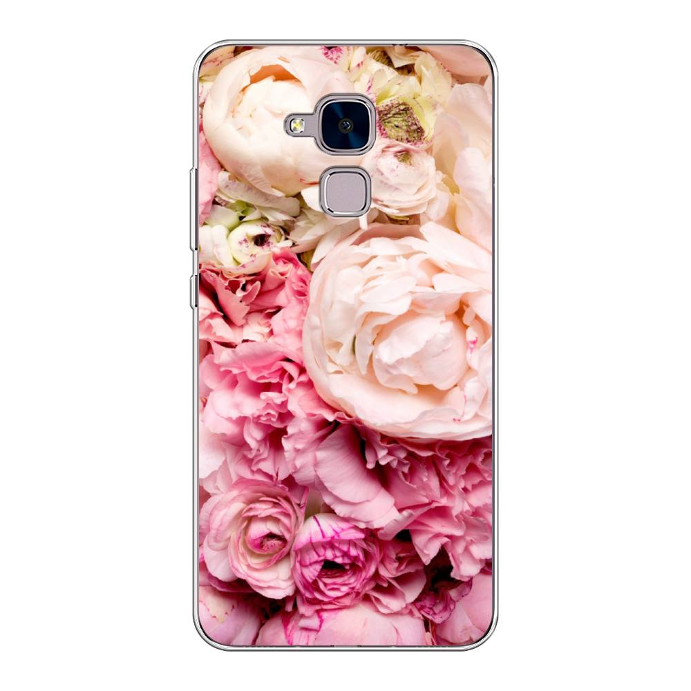 фото Чехол awog "пионы яркие" для honor 5c