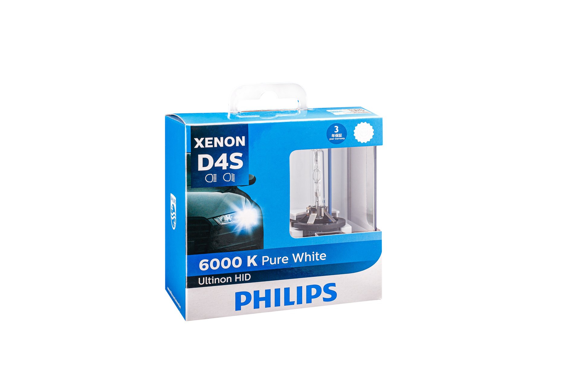 Ксеноновая лампа Philips D4S 35W Ultinon HID 2шт 42402WXX2