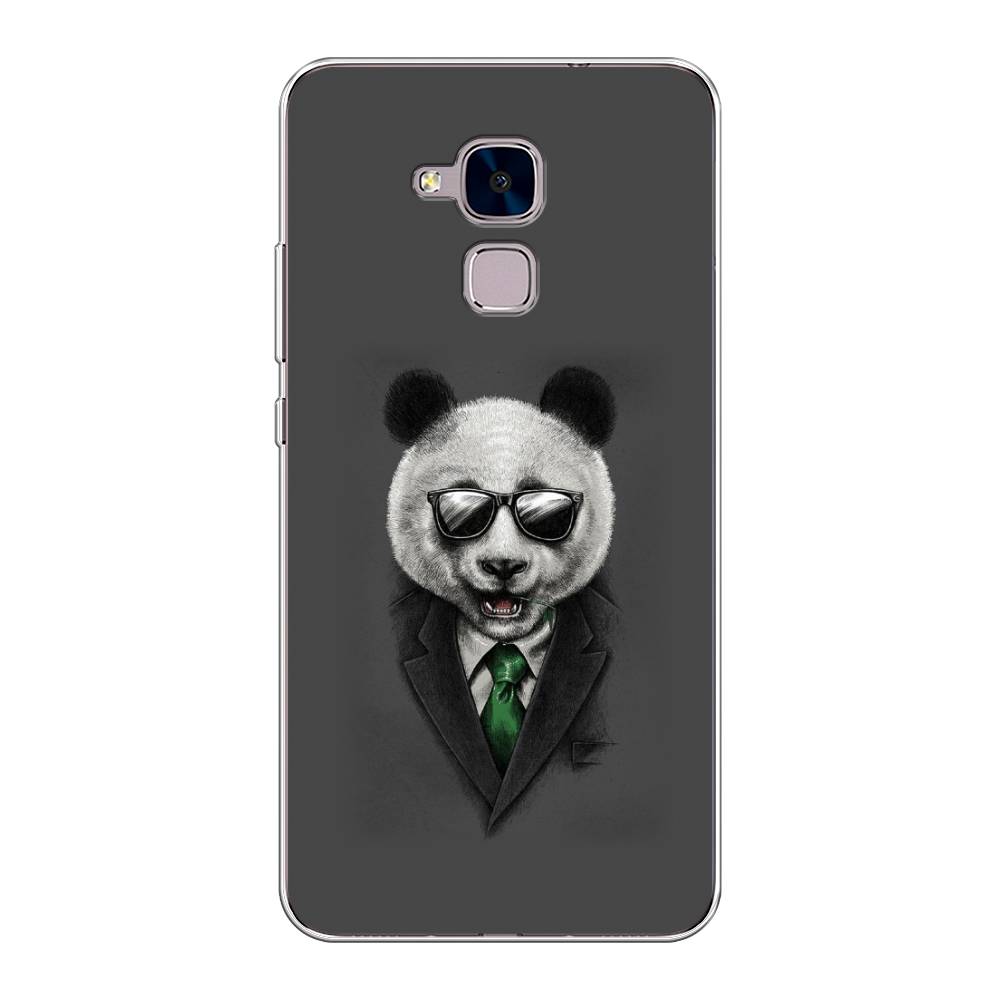 

Чехол Awog на Honor 5C "Деловая панда", Разноцветный, 60450-10