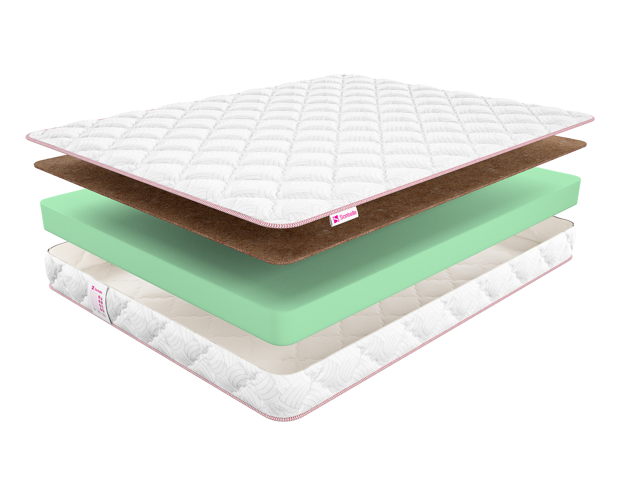 

Матрас Sontelle Furor Flex Plus 70x140, Белый, Furor Flex Plus