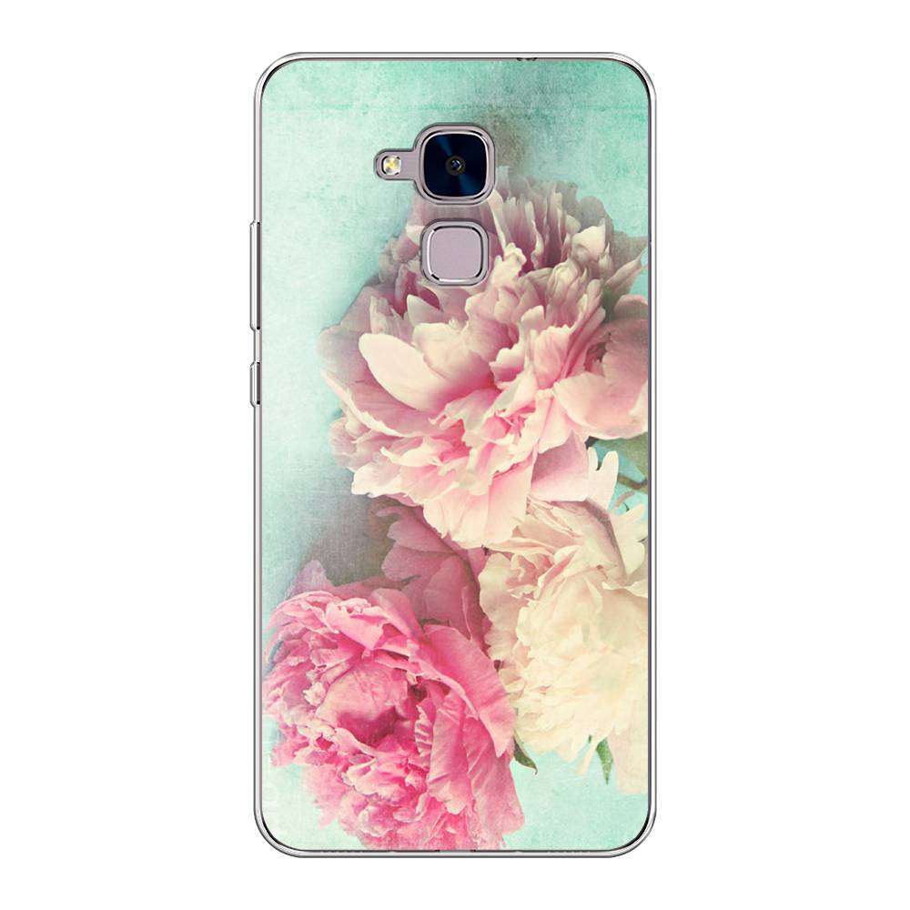 

Чехол Awog на Honor 5C "Пионы new", Разноцветный, 60450-8