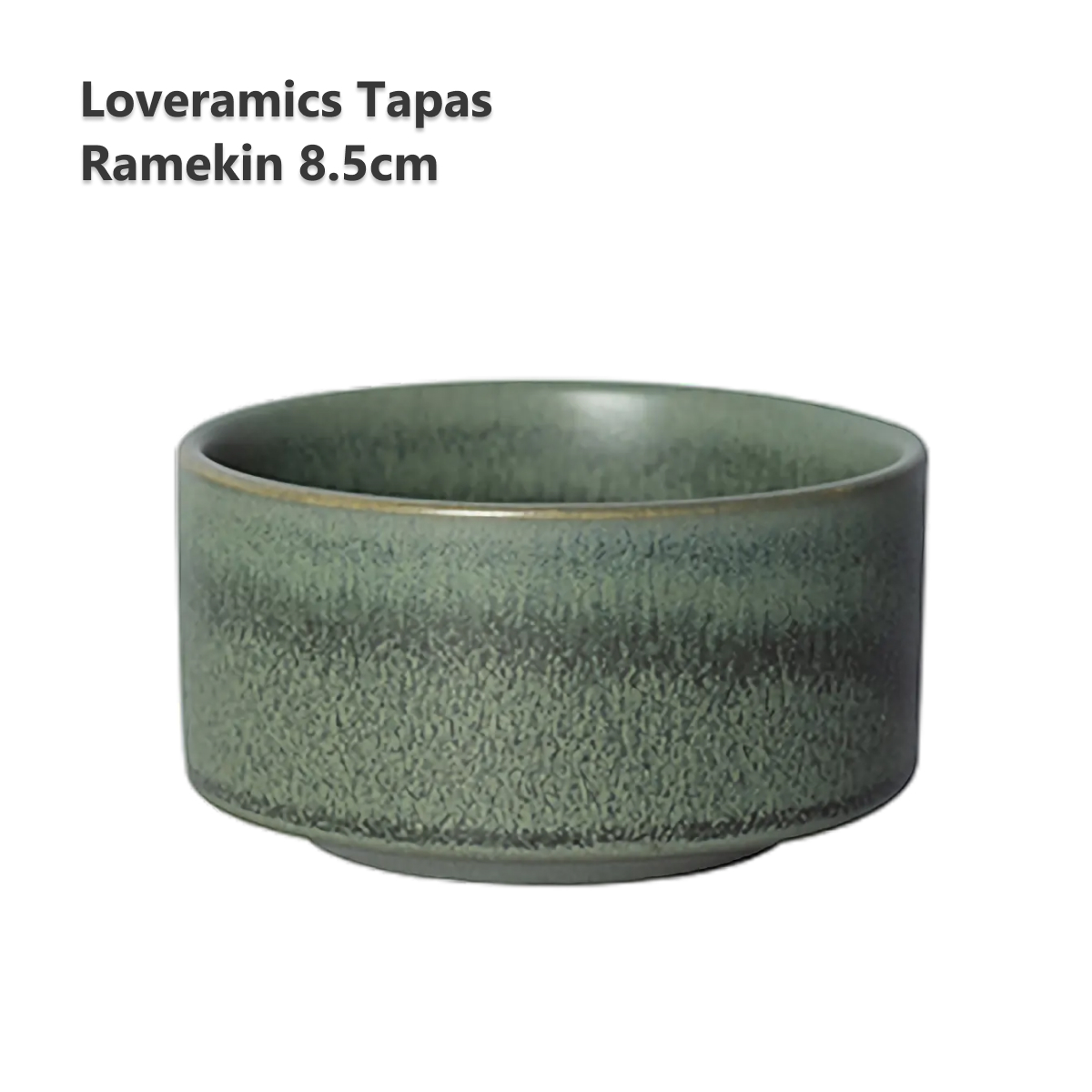 Форма, тарелка Рамекин Loveramics Tapas 8.5cm Ramekin (Matte Dark Green) D114-12BDG