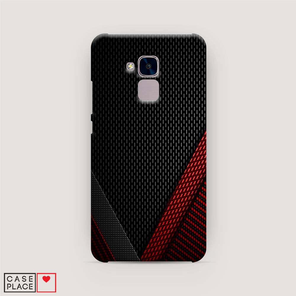 

Чехол Awog "Красный карбон" для Honor 5C, 60420-2