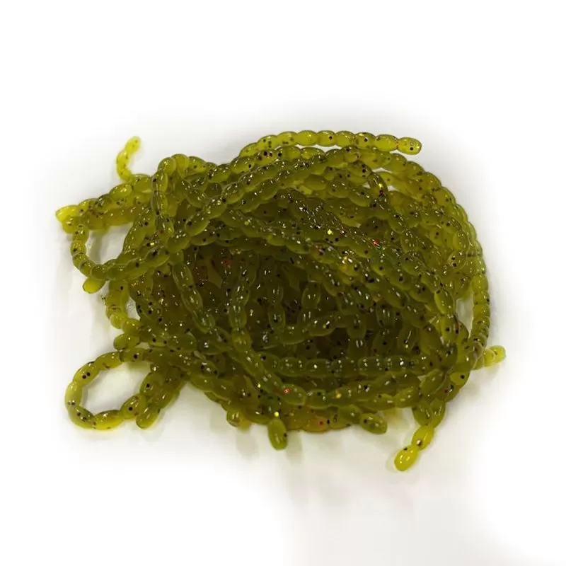

Приманка CF (Crazy Fish) Nano worm 86-90-1-6 9см. 23шт., Зеленый, Nano worm
