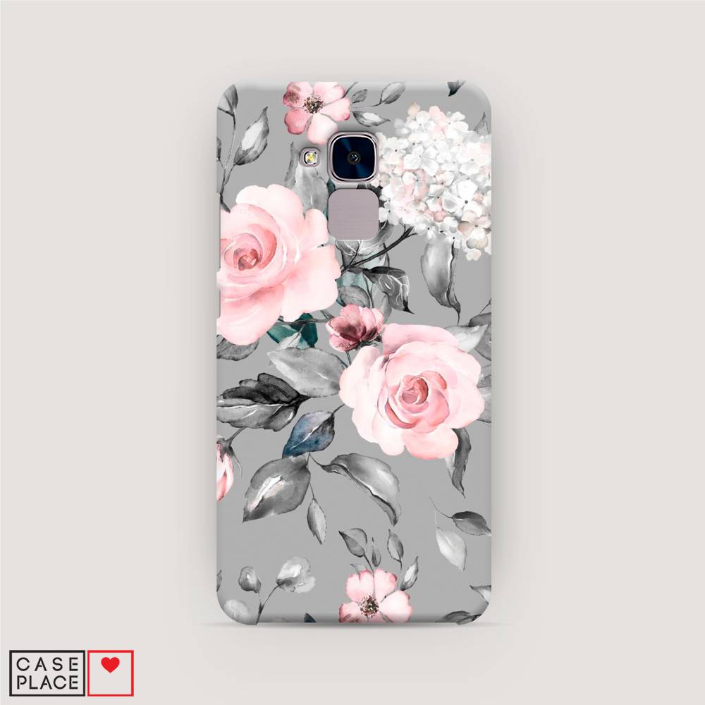 

Чехол Awog "Розы на сером" для Honor 5C, 60420-6