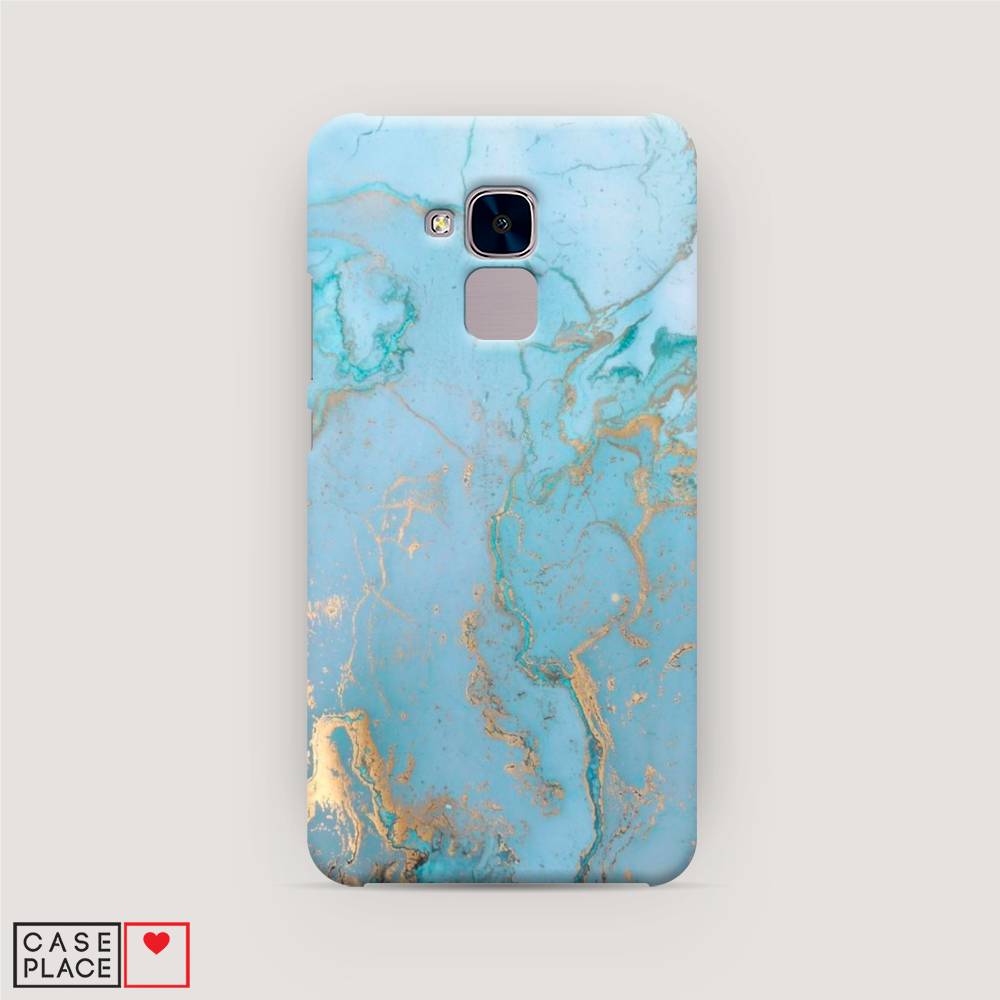

Чехол Awog "Голубой мрамор рисунок" для Honor 5C, 60420-2