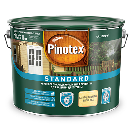 

Пропитка для дерева Pinotex Standard, Орех, Standard