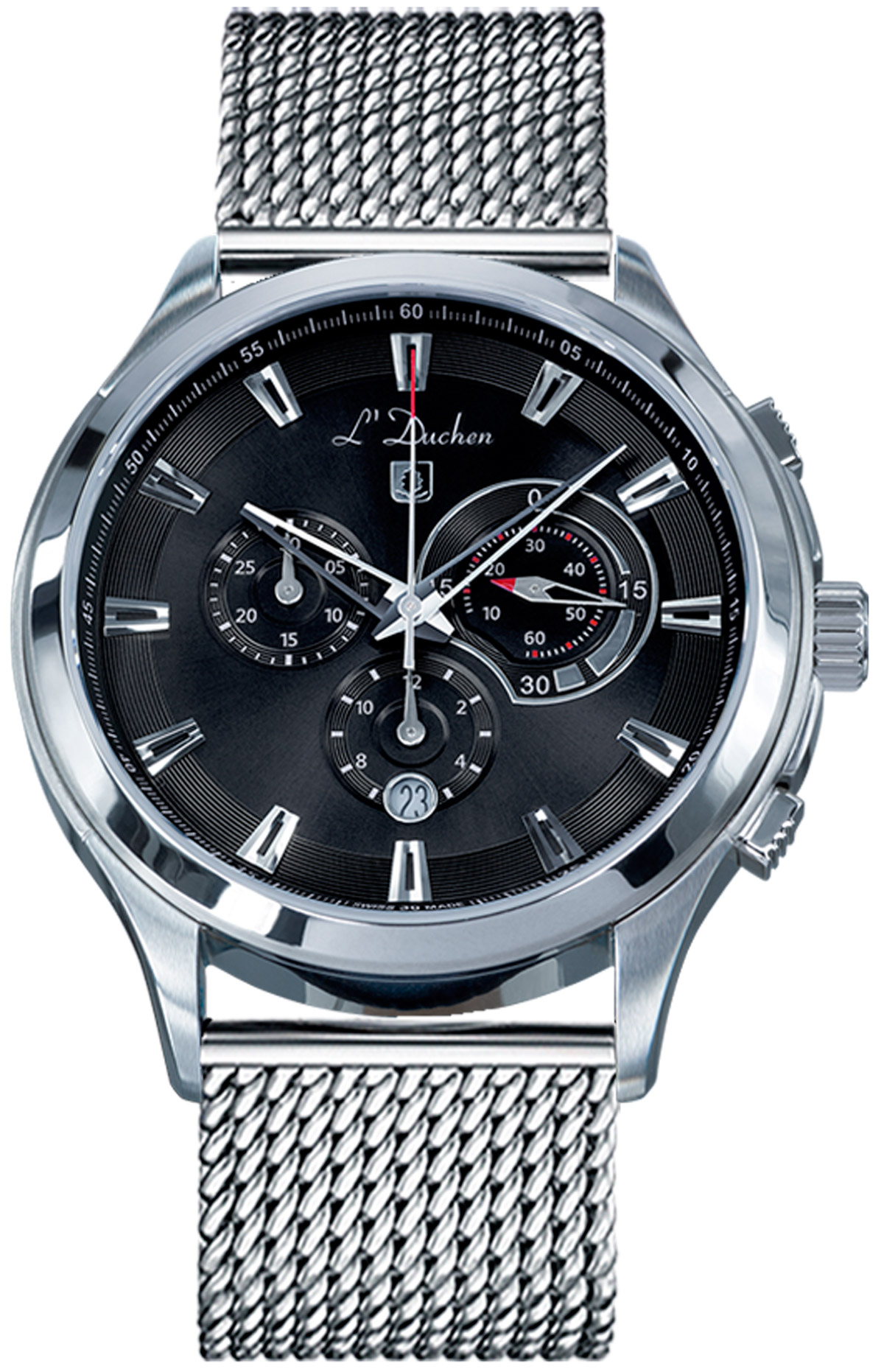 Наручные часы мужские L'Duchen D 742.11.31 M серебристые