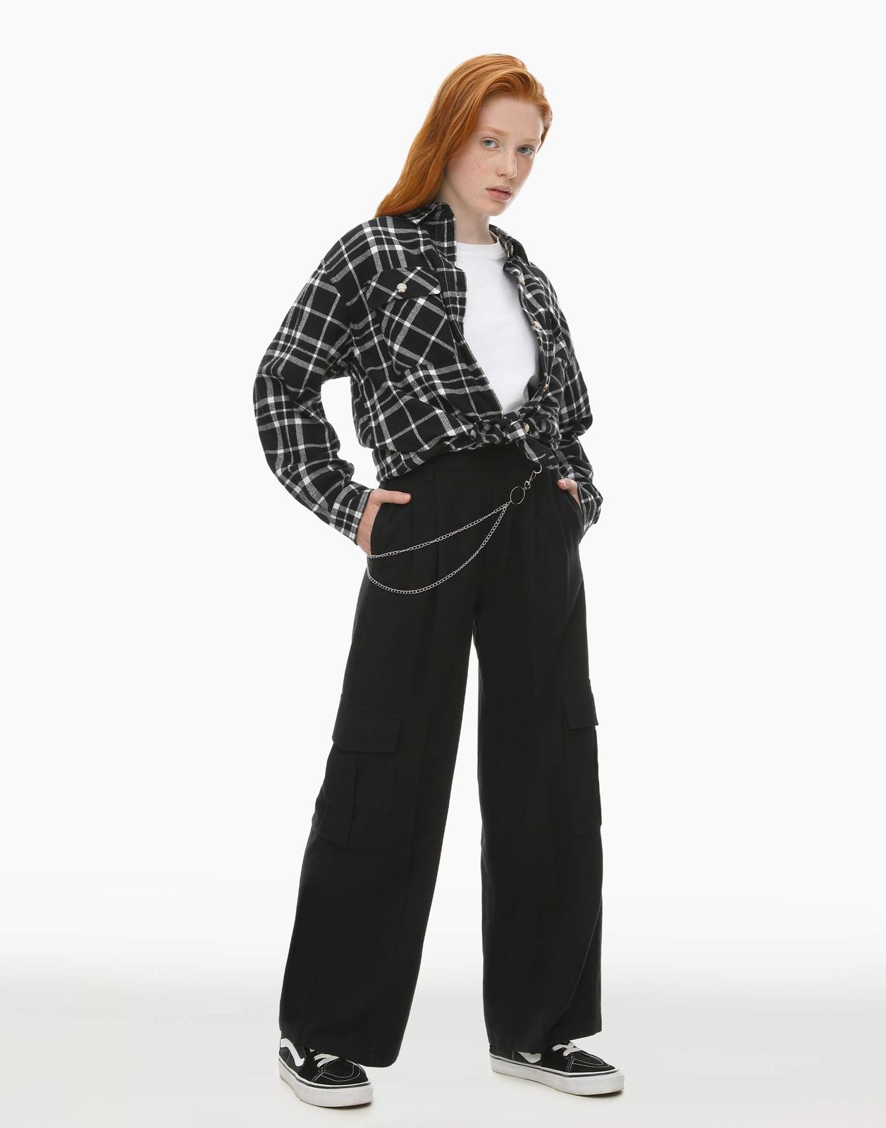 

Брюки Gloria Jeans GPT009557 черный, 152, GPT009557