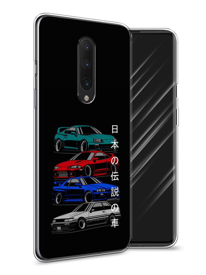 

Чехол Awog на OnePlus 8 / ВанПлас 8 "JDM Legend cars", Зеленый;красный;синий, 151250-5